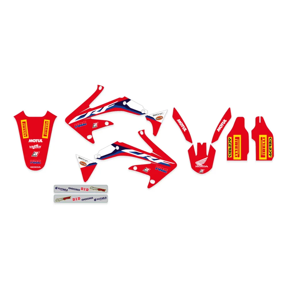 Kit de autocolantes BLACKBIRD RÉPLICA TEAM HRC HONDA CRF 450R 05-08