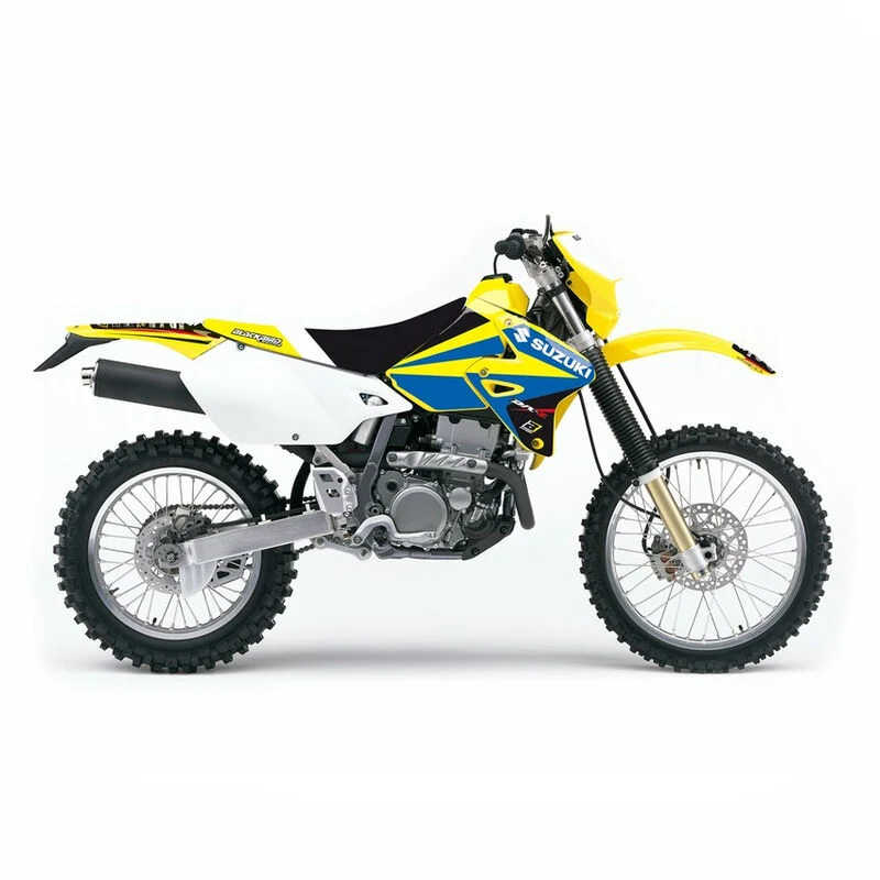 Kit de Autocolantes e Capa de Assento BLACKBIRD DREAM 4 para SUZUKI DRZ 400 00-24