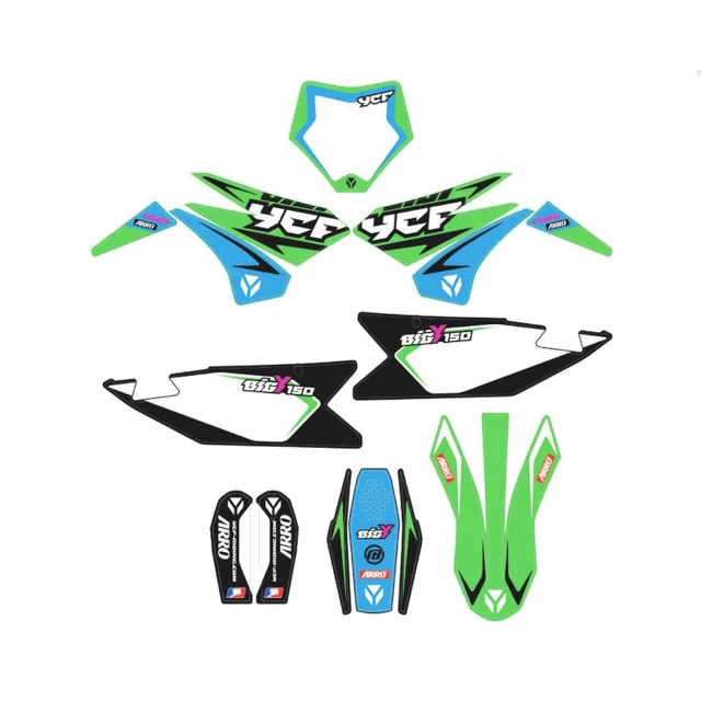 Kit de autocolantes completo YCF Bigy 150 MX 2023