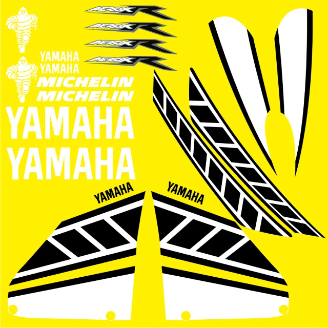Kit de autocolantes Yamaha Aerox < 2013 laguna seca