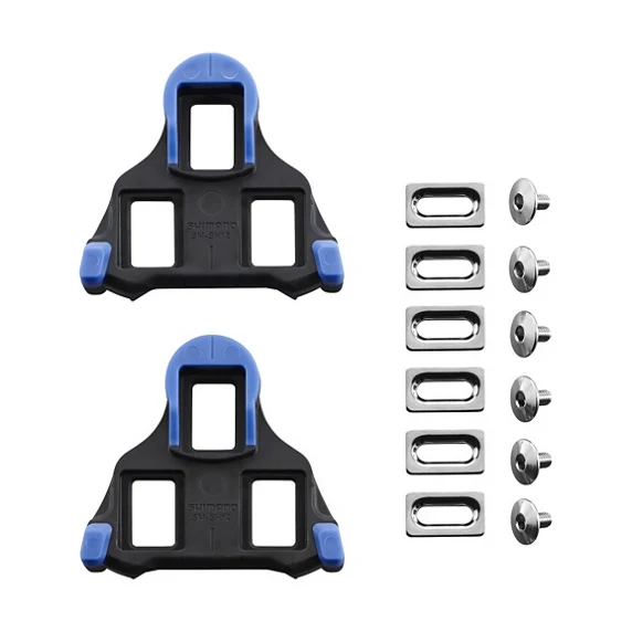 Kit de calços de 2° azul Shimano SPD-SL SM-SH12