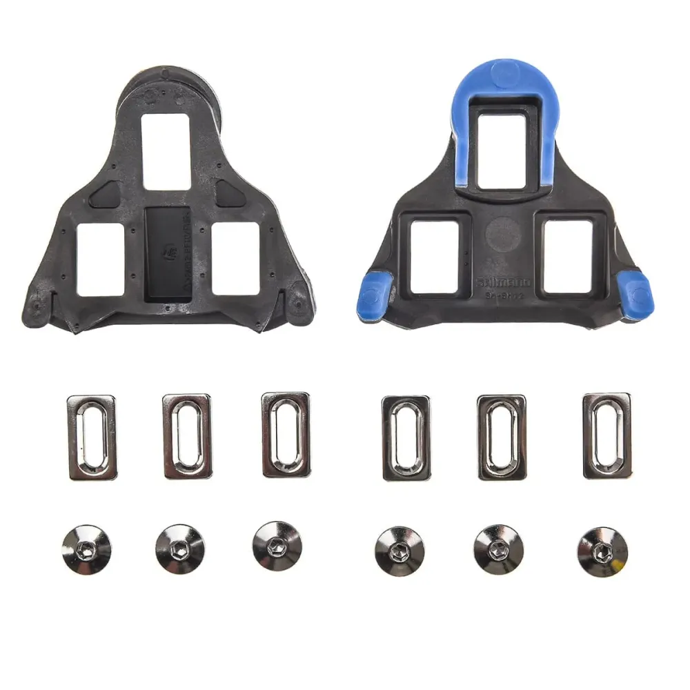 Kit de calços de 2° azul Shimano SPD-SL SM-SH12