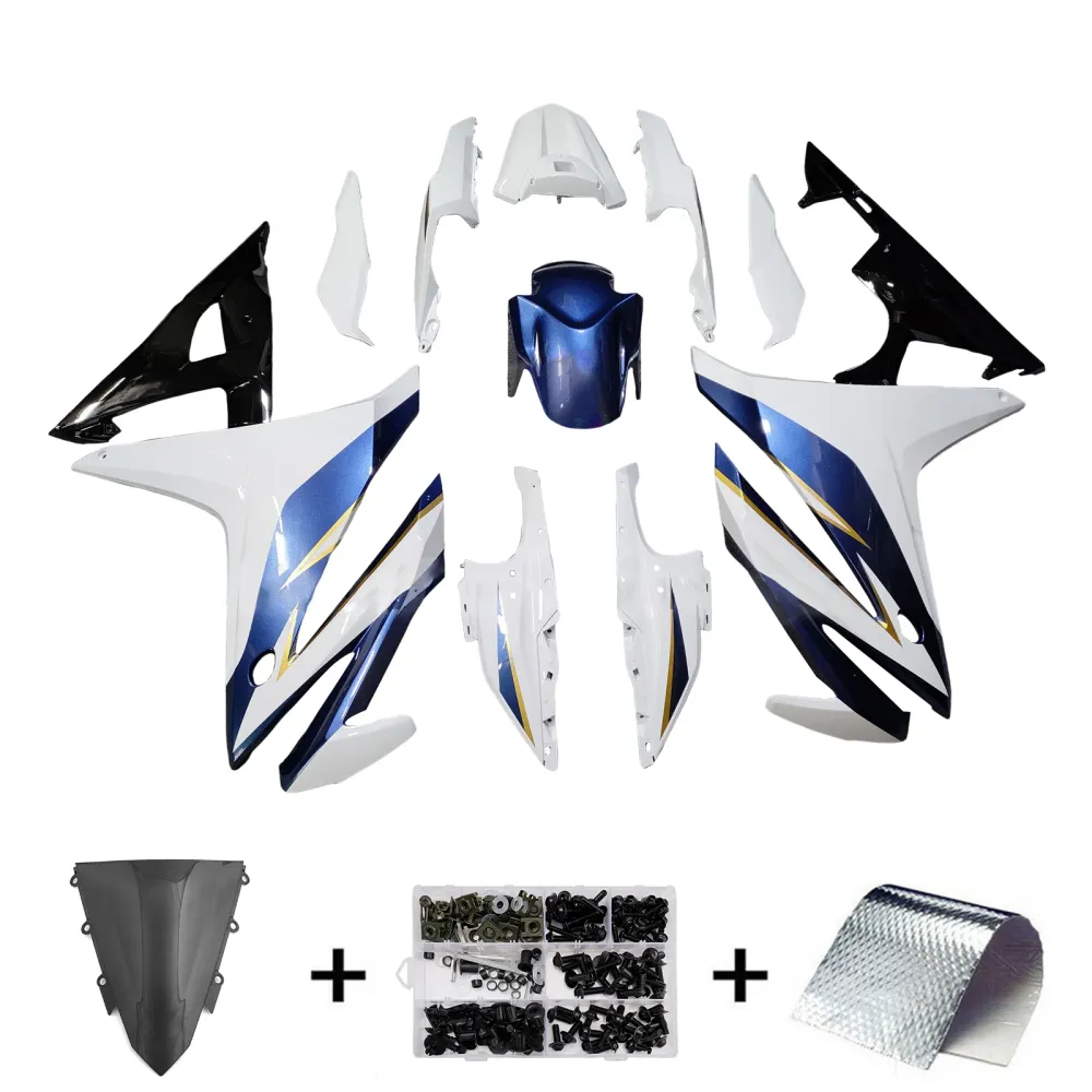 Kit de carenagem injeção abdominais de plástico para Honda CBR500R 2016-2018