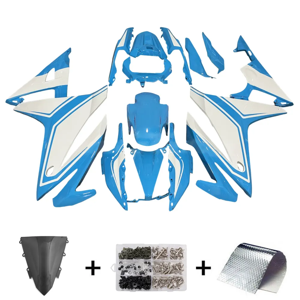 Kit de carenagem injeção abdominais de plástico para Honda CBR500R 2016-2018