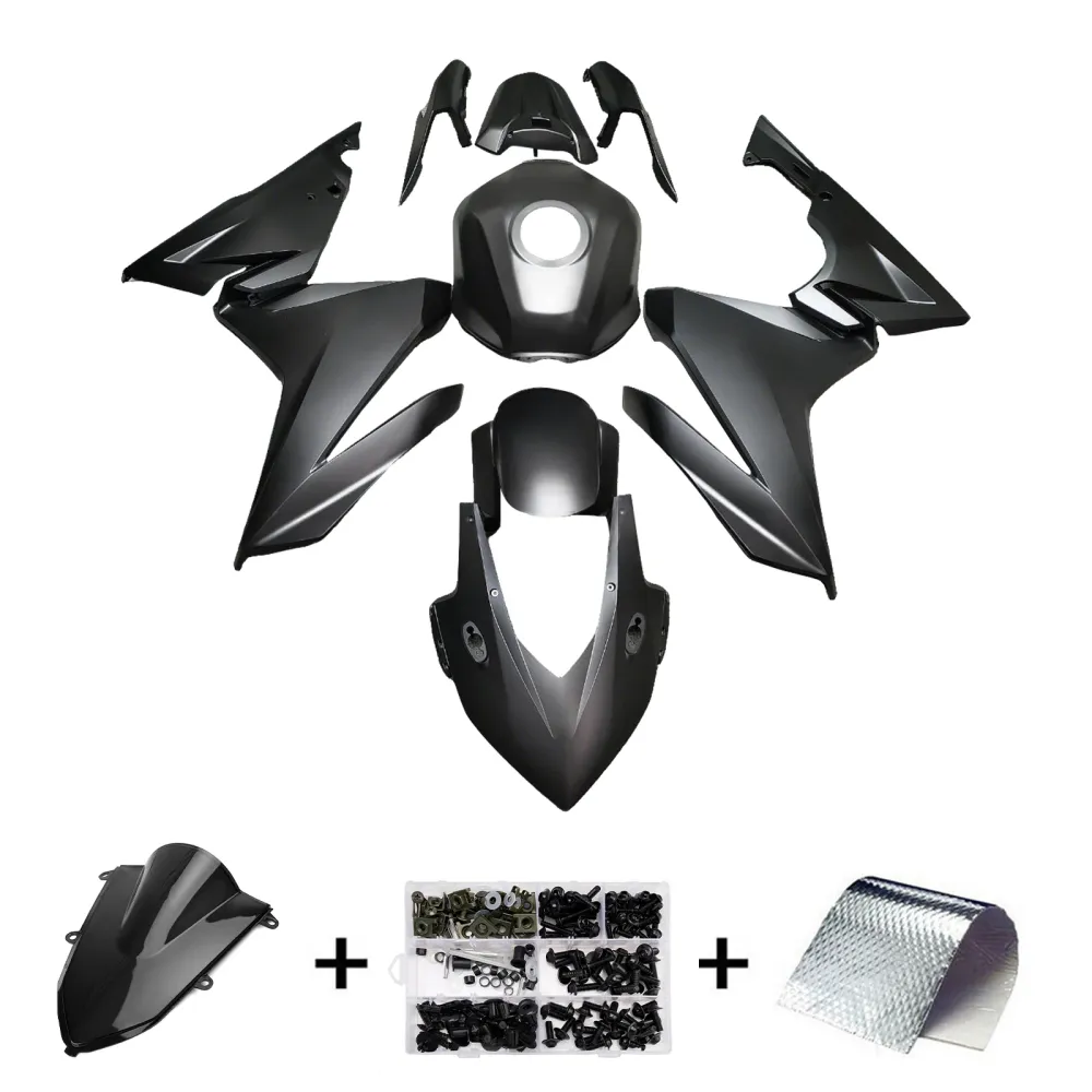 Kit de carenagem injeção abdominais de plástico para Honda CBR500R 2019-2021