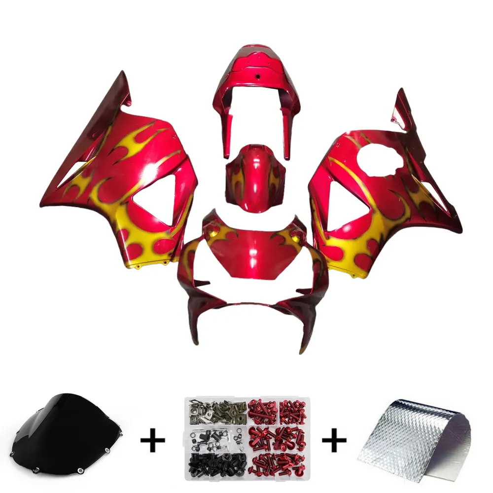 Kit de carenagem injeção Abs de plástico para Honda CBR954 2002-2003