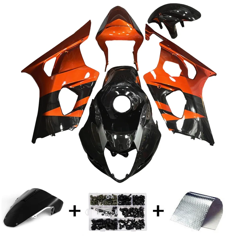 Kit de carenagem de injeção Abs de plástico para Suzuki GSXR1000 2003-2004 K3