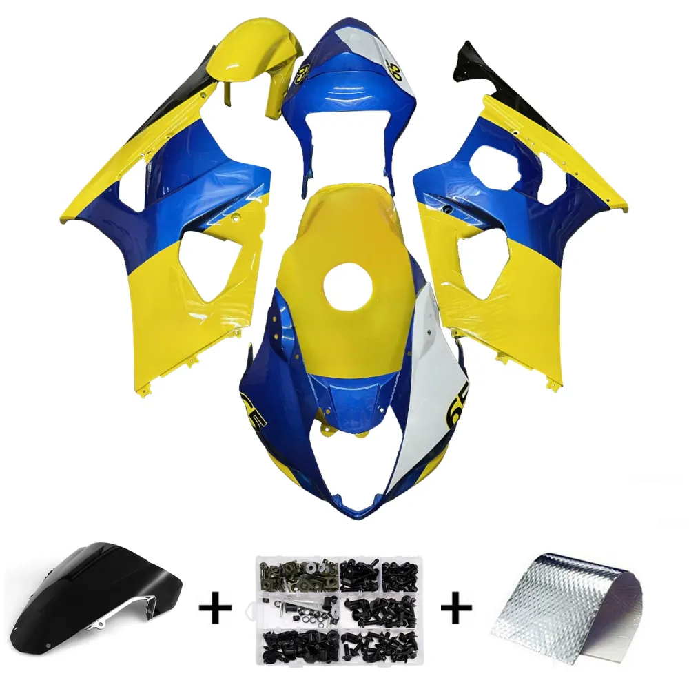 Kit de carenagem de injeção Abs de plástico para Suzuki GSXR1000 2003-2004 K3