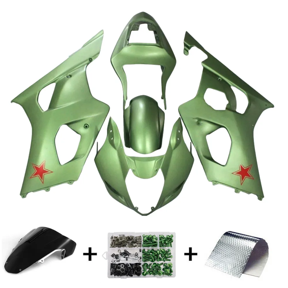 Kit de carenagem de injeção Abs de plástico para Suzuki GSXR1000 2003-2004 K3