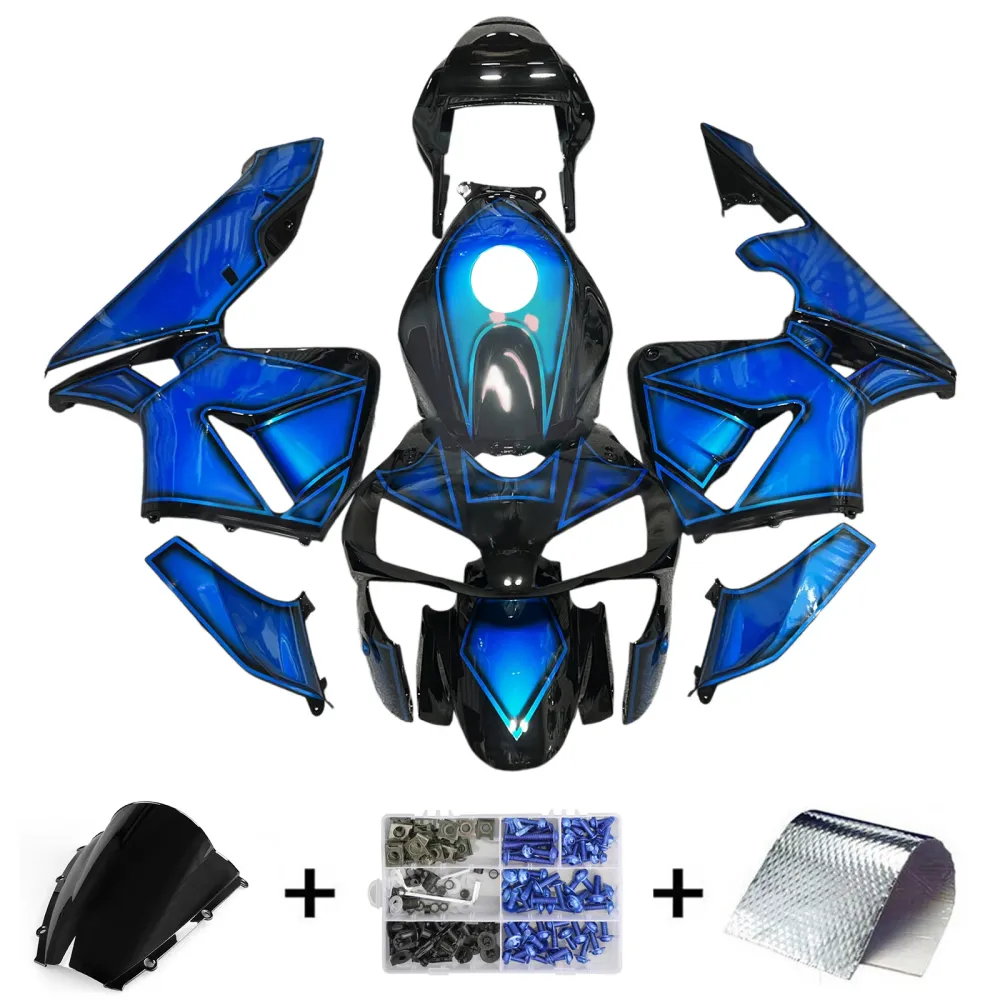 Kit de carenagem de injeção Abs de plástico para Honda CBR600RR 2003-2004 F5