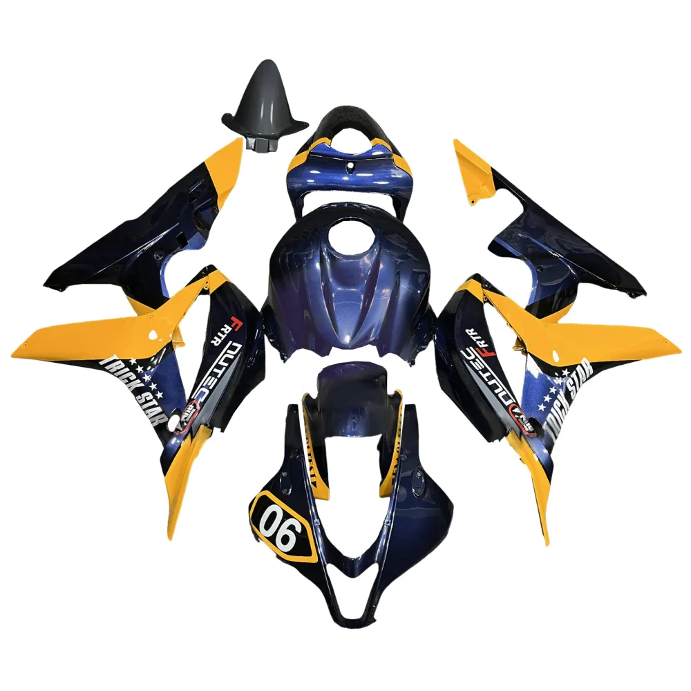 Kit de carenagem de injeção Abs de plástico para Honda CBR600RR 2007-2008 F5