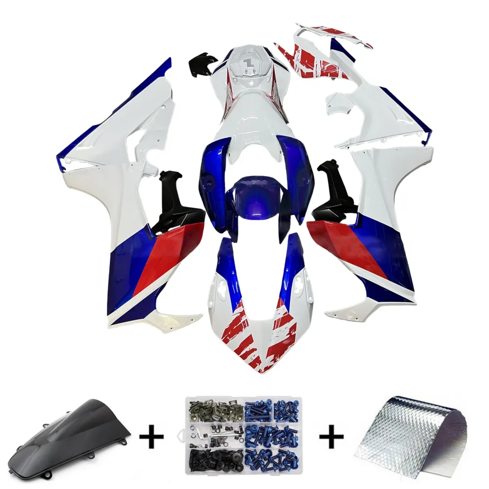 Kit de carenagem injeção ABS PLÁSTICO DE PLÁSCOSO PARA HONDA CBR1000RR 2017-2023