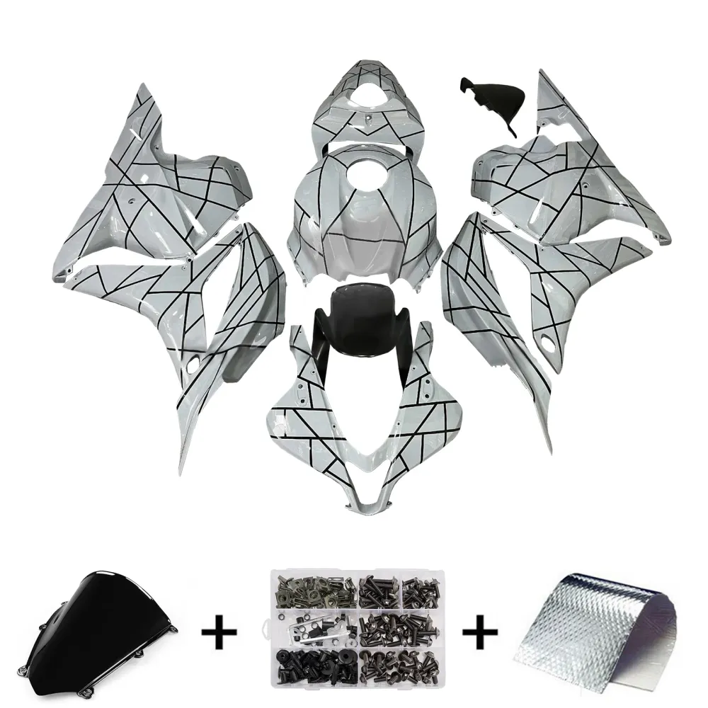 Kit de carenagem injeção ABS PLÁSTICO DE PLÁSCOSO PARA HONDA CBR600RR 2009-2012 F5