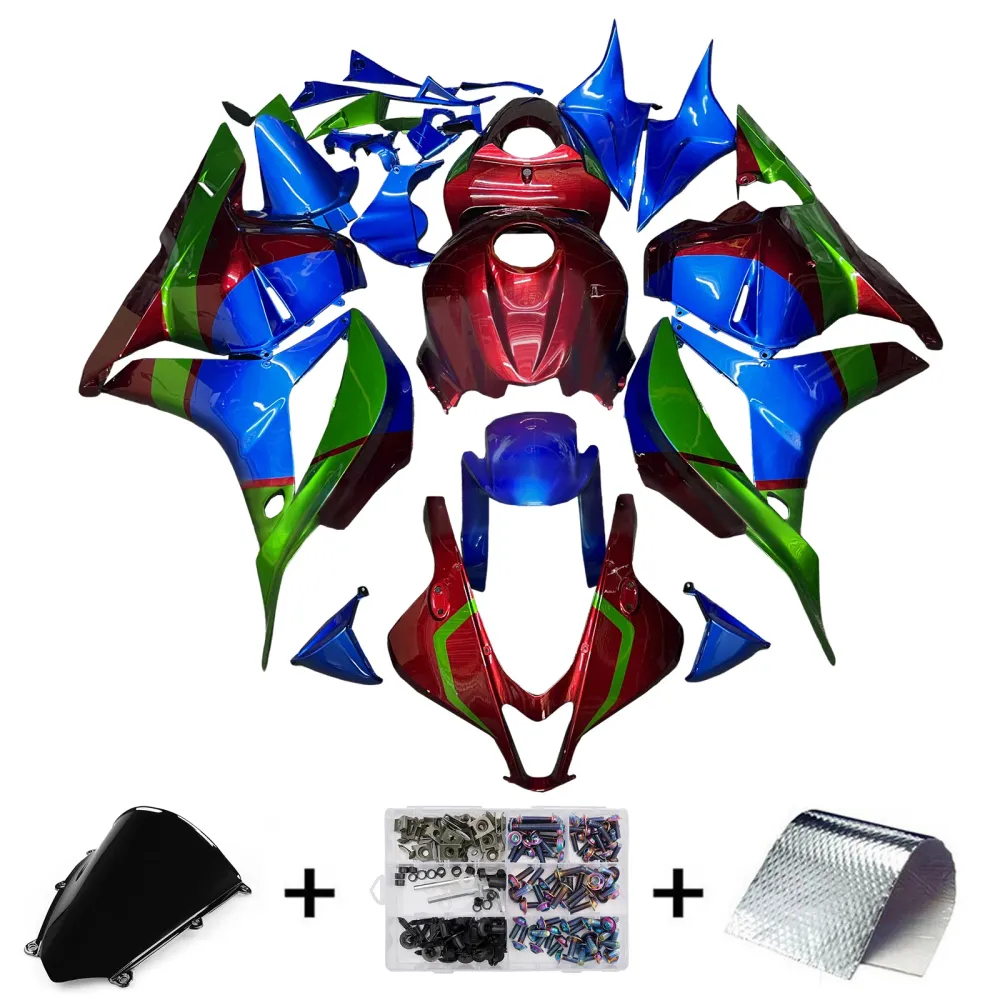 Kit de carenagem injeção ABS PLÁSTICO DE PLÁSCOSO PARA HONDA CBR600RR 2009-2012 F5