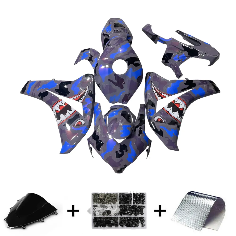 Kit de carenagem injeção ABS PLÁSTICO DE PLÁSTICOS PARA HONDA CBR1000RR 2008-2011