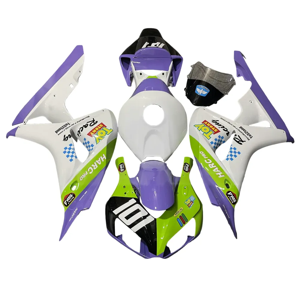 Kit de carenagem injeção ABS PLÁSTICO DE PLÁSTICOS PARA HONDA CBR1000RR 2006-2007