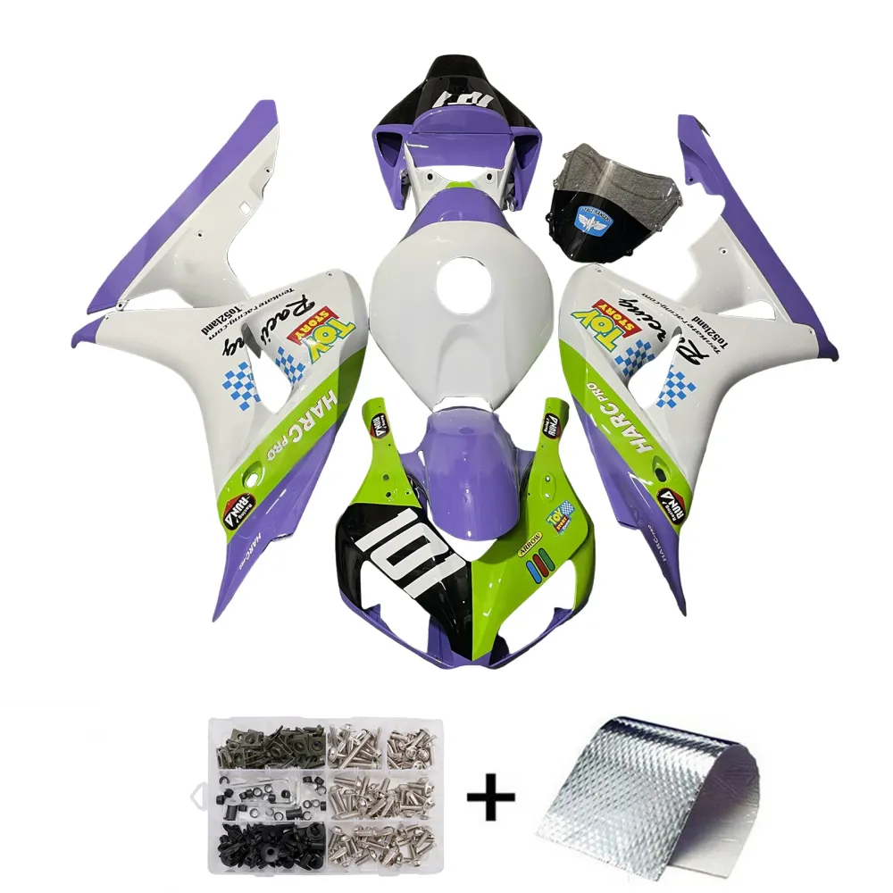 Kit de carenagem injeção ABS PLÁSTICO DE PLÁSTICOS PARA HONDA CBR1000RR 2006-2007