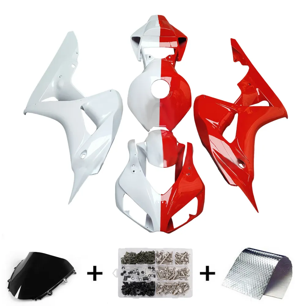 Kit de carenagem injeção ABS PLÁSTICO DE PLÁSTICOS PARA HONDA CBR1000RR 2006-2007