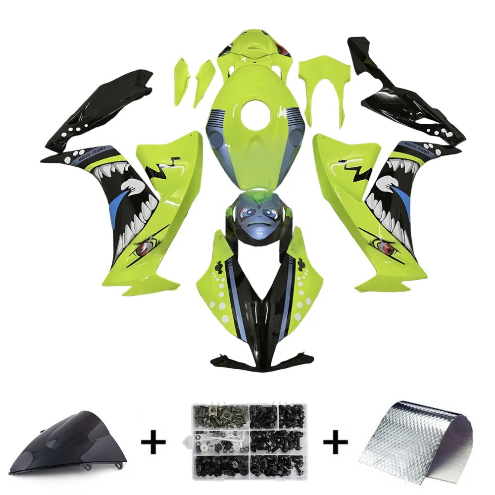 Kit de carenagem injeção ABS PLÁSTICO DE PLÁSTICOS PARA HONDA CBR1000RR 2012-2016