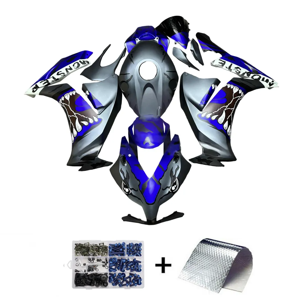 Kit de carenagem injeção ABS PLÁSTICO DE PLÁSTICOS PARA HONDA CBR1000RR 2012-2016