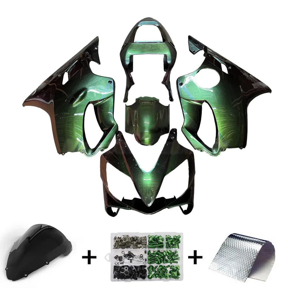 Kit de carenagem injeção ABS PLÁSTICOS DE PLÁSCOMO PARA HONDA CBR600 F4I 2001-2003