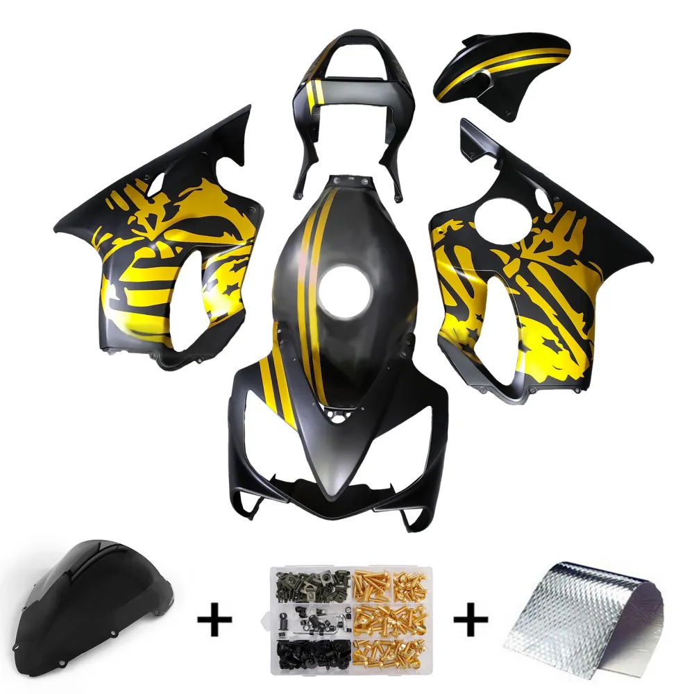 Kit de carenagem injeção ABS PLÁSTICOS DE PLÁSCOMO PARA HONDA CBR600 F4I 2001-2003