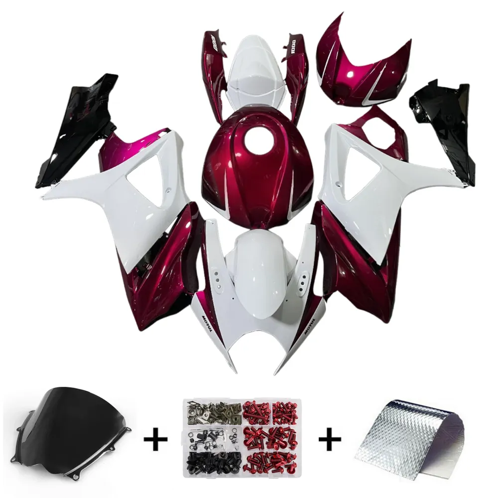 Kit de carenagem injeção Absos de plástico para Suzuki GSXR1000 2007-2008 K7
