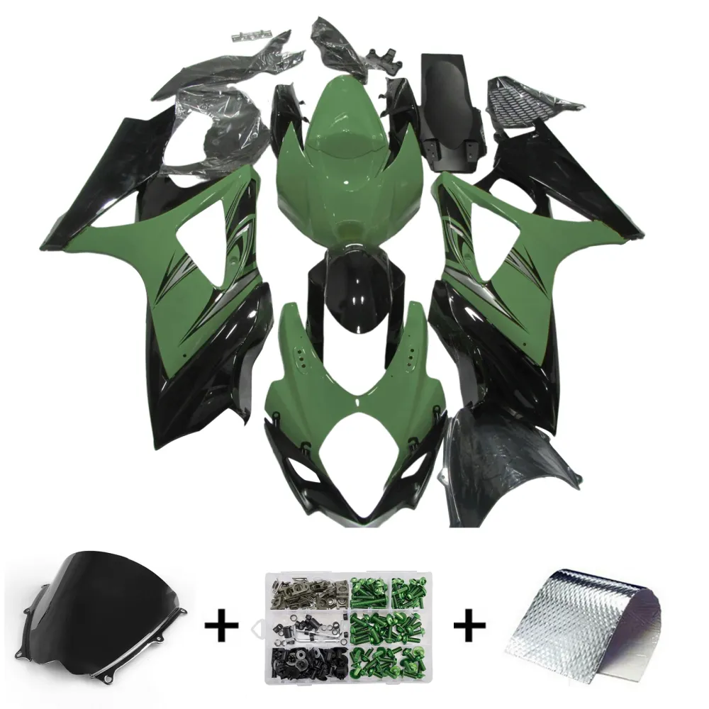 Kit de carenagem injeção Absos de plástico para Suzuki GSXR1000 2007-2008 K7