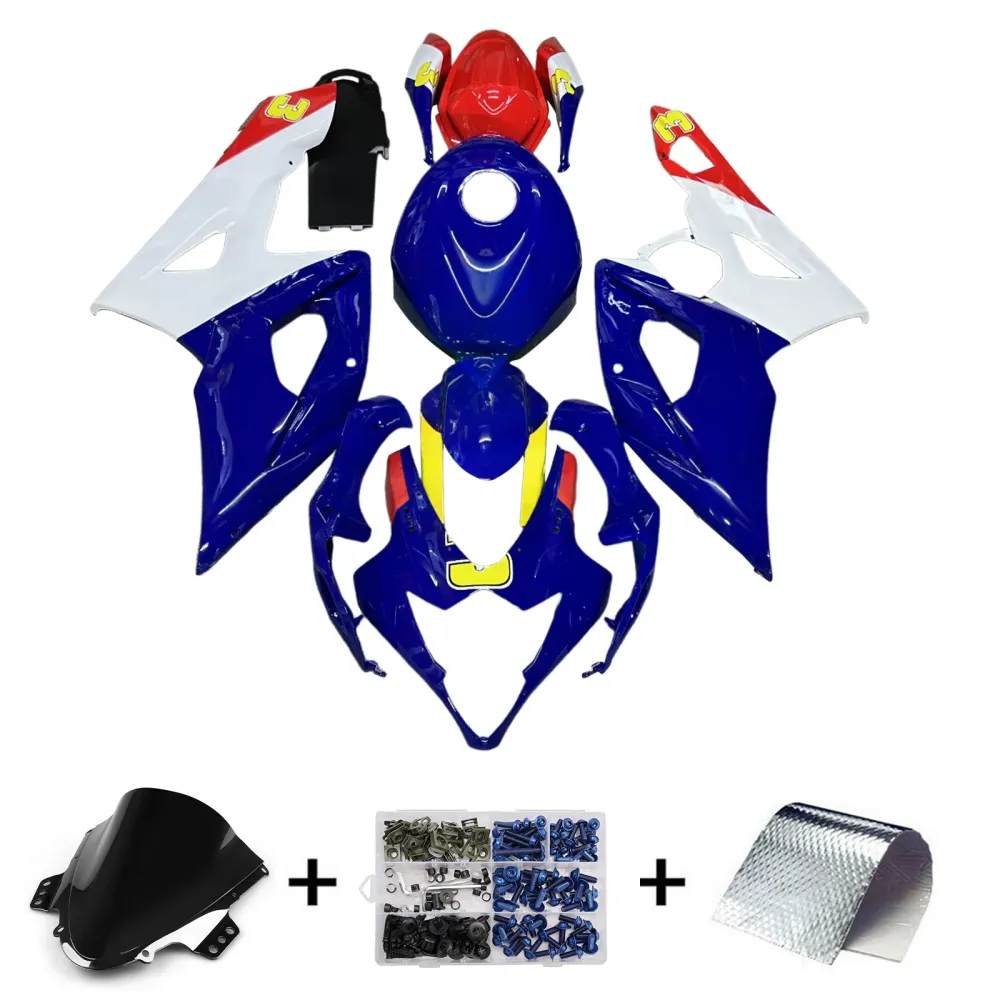Kit de carenagem injeção Absos de plástico para Suzuki GSXR1000 2005-2006 K5