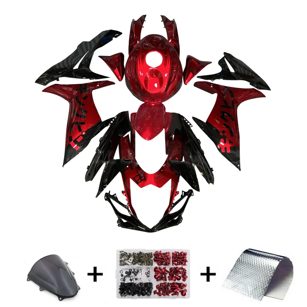 Kit de carenagem injeção Absos de plástico para Suzuki GSXR 600/750 2011-2025 K11