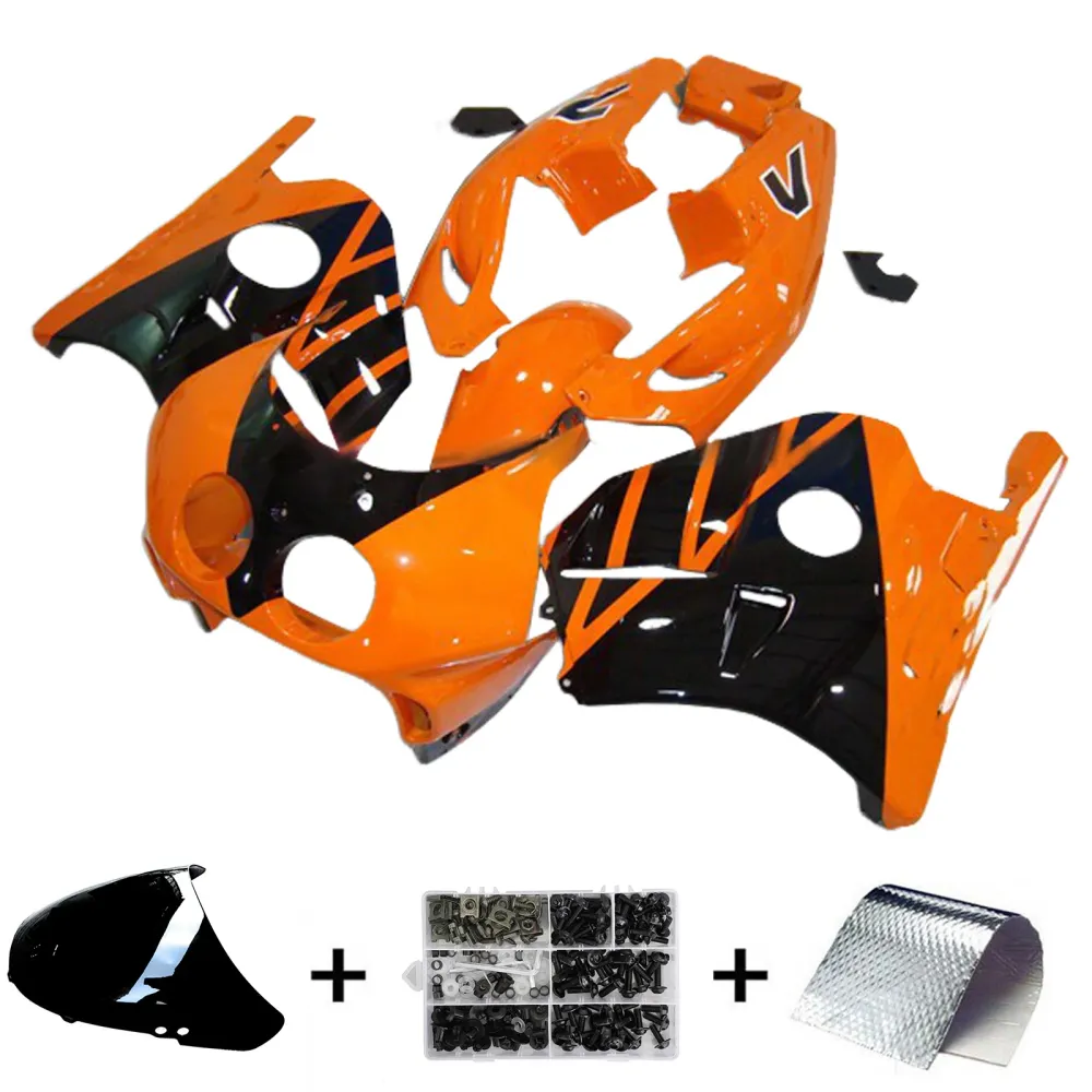 Kit de carenagem injeção Absos de plástico para Honda CBR250RR MC22 1990-1998