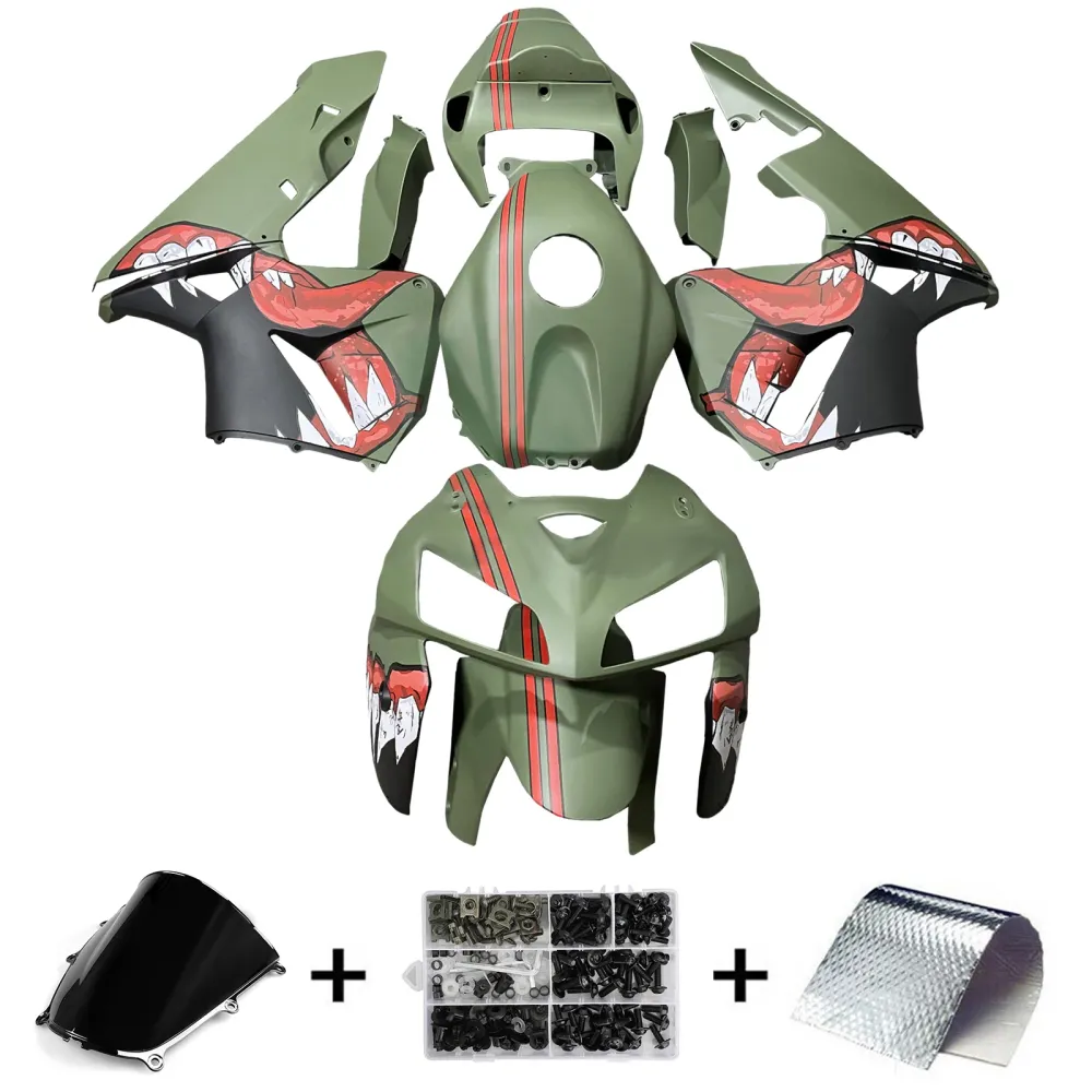 Kit de carenagem injeção Absos de plástico para Honda CBR600RR 2005-2006 F5