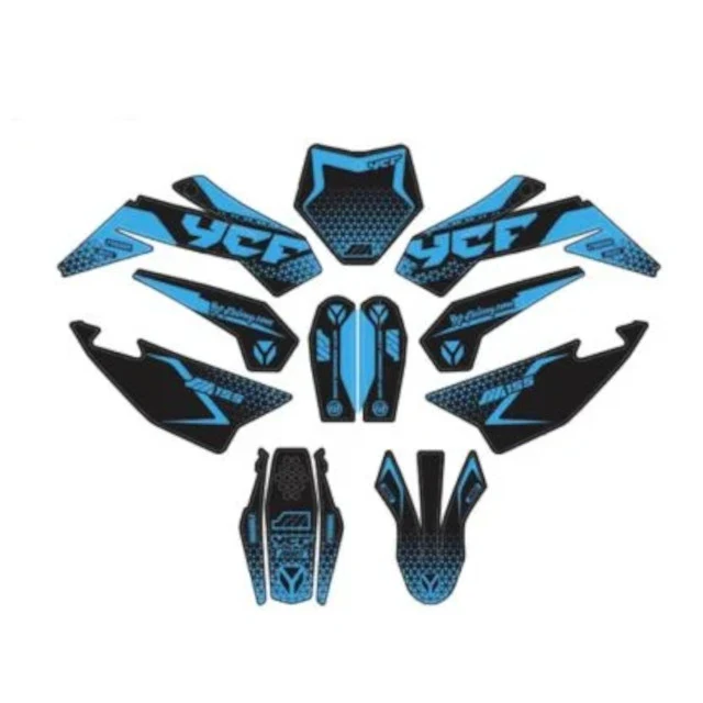 Kit completo de autocolantes YCF SM F150 2023