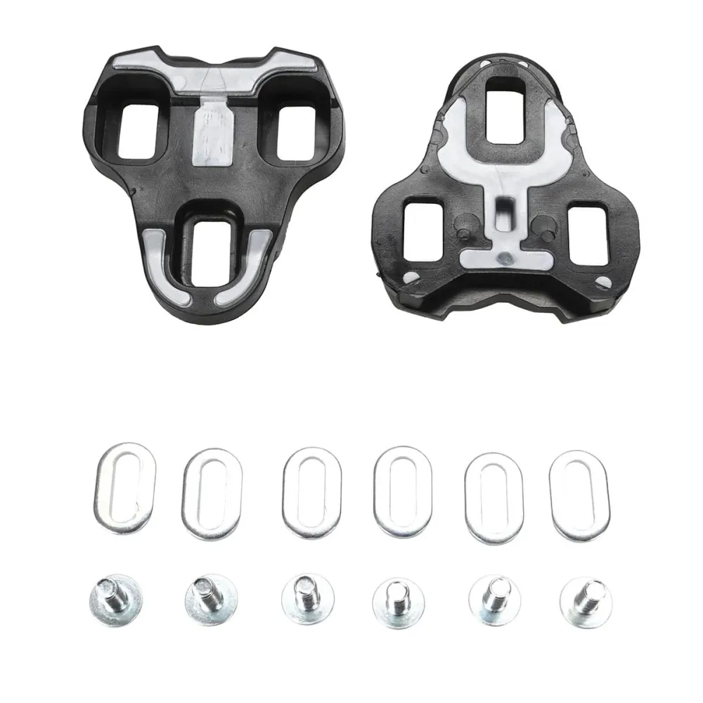 Kit de cunhas VELOX ANTI-SLIP para pedais LOOK KEO Black 0°