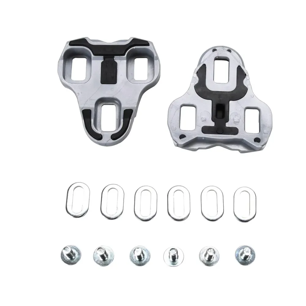 Kit de cunhas VELOX ANTI-SLIP para pedais LOOK KEO cinzento 4,5