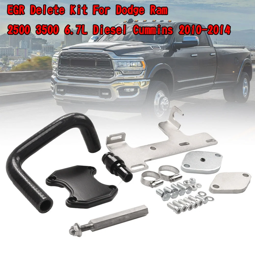 Kit de delete EGR para Dodge Ram 2500 3500 6.7L Diesel Cummins 2010-2014 genérico