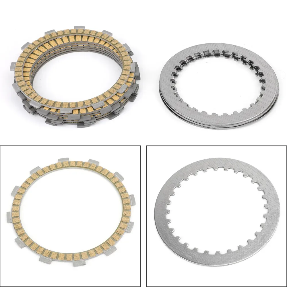 Kit de disco de embreagem de fricção & Placas de ço para Honda CB CBX CBR 400 500 600 92-18 Genérico