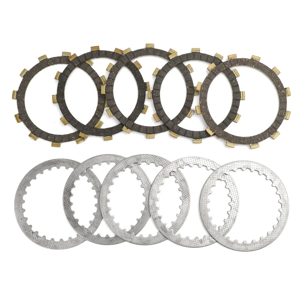 Kit de embreagem de ço & Discos de fricção adequados para Suzuki AX100 AX115 TS100 TC100 RV90 Genérico