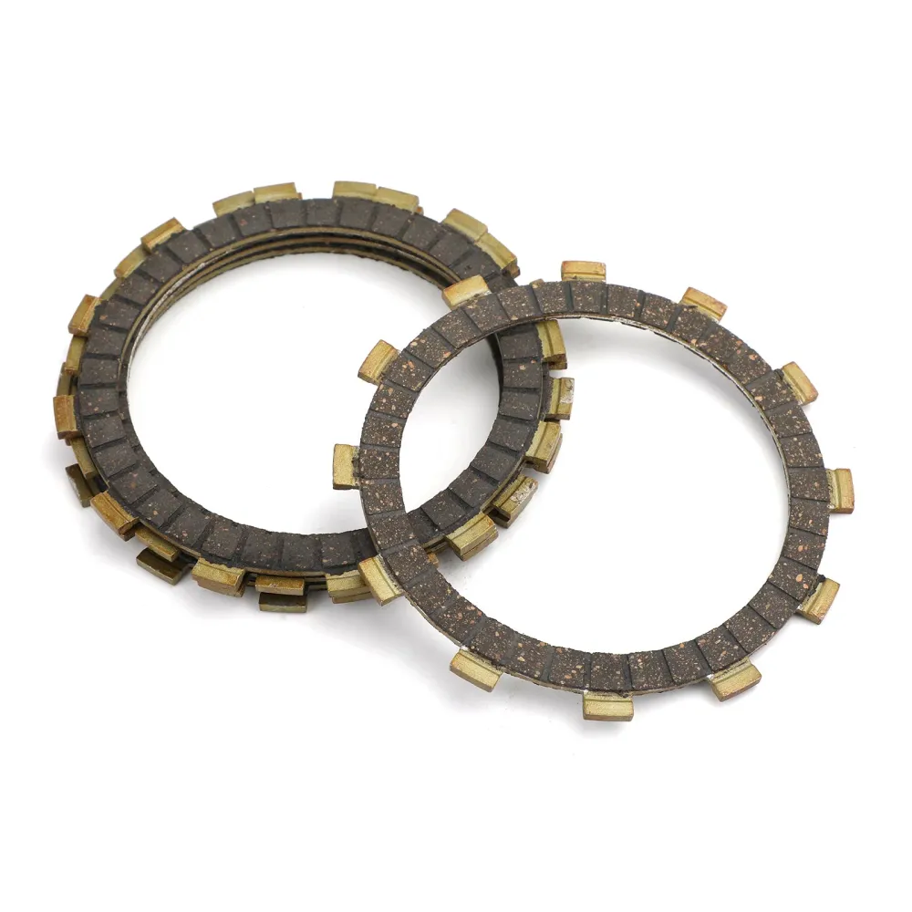 Kit de embreagem de ço & Discos de fricção adequados para Suzuki AX100 AX115 TS100 TC100 RV90 Genérico