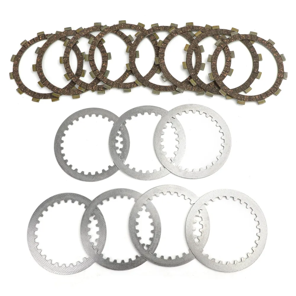 Kit de embreagem de ço & Discos de fricção adequados para Yamaha TDM850 XJ900 F/S FZX700 XTZ750 Genérico