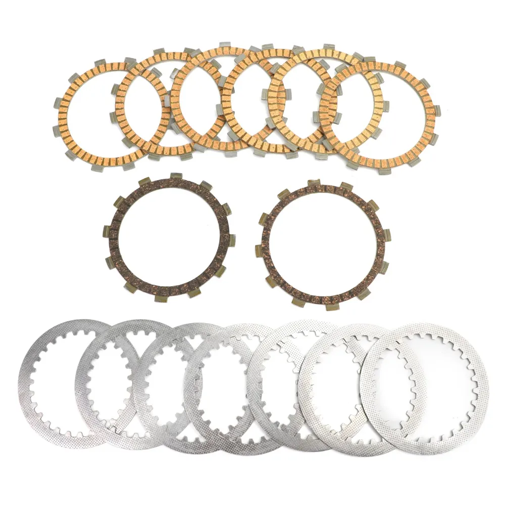 Kit de embreagem de ço & Discos de fricção adequados para Yamaha FZ6 FZ6R XJ6 XJ6F XJ6FA XJ6N/S Genérico