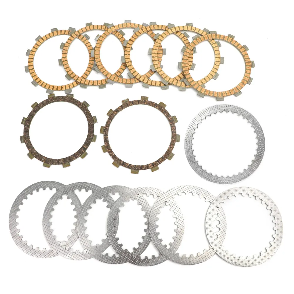 Kit de embreagem de ço & Discos de fricção adequados para Yamaha FZ6 FZ6R XJ6 XJ6F XJ6FA XJ6N/S Genérico