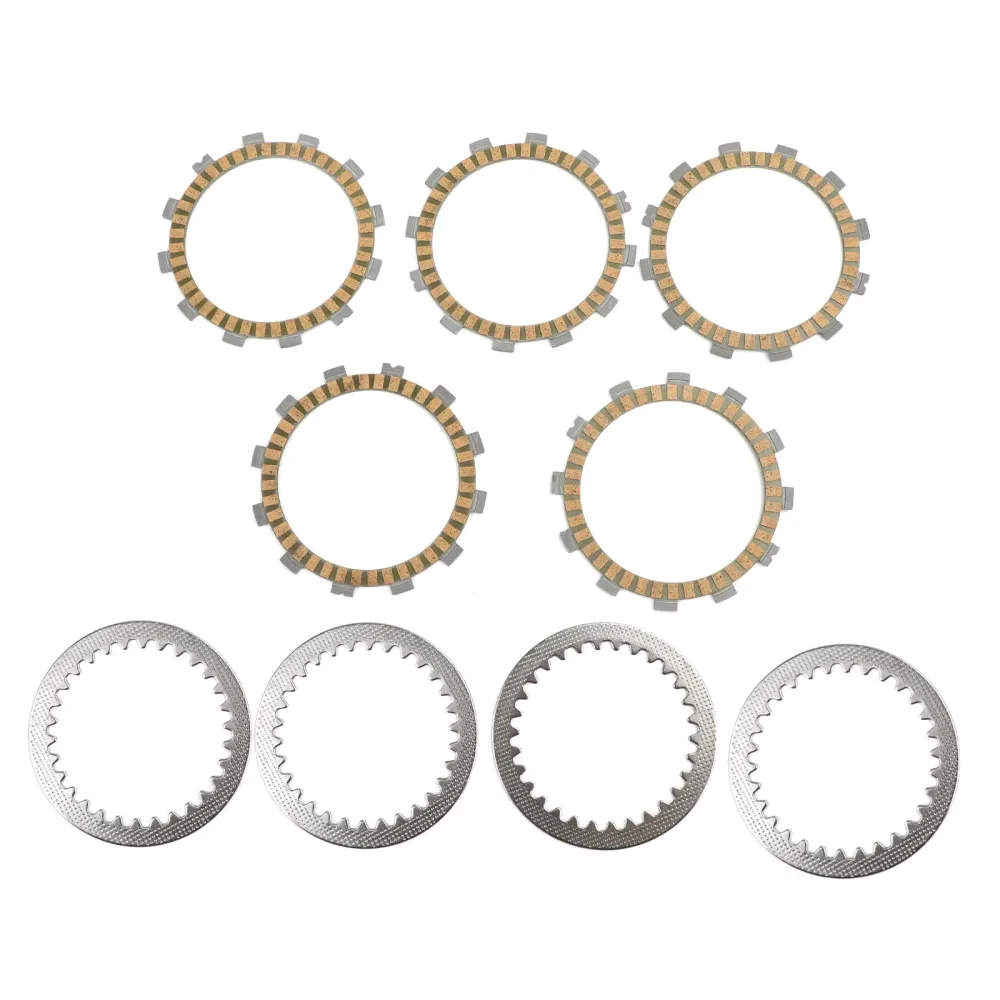 Kit de embreagem de ço & Discos de fricção adequados para Kawasaki KLX125 Suzuki GN125 GSX-R150 Genérico