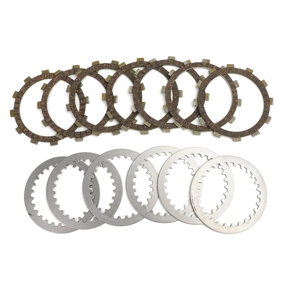 Kit de embreagem de ço & Discos de fricção adequados para Yamaha XS250 XS400 IT250 IT465 Genérico