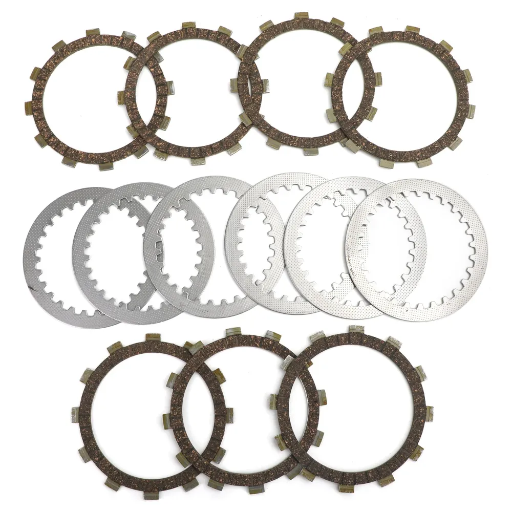 Kit de embreagem de ço & Discos de fricção adequados para Yamaha XS250 XS400 IT250 IT465 Genérico