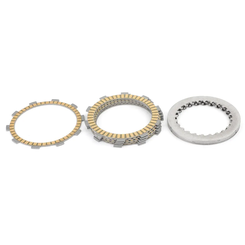Kit de embreagem de ço & Discos de fricção para Honda NT NV VRX 400 Steed 400 1983-2002 Genérico