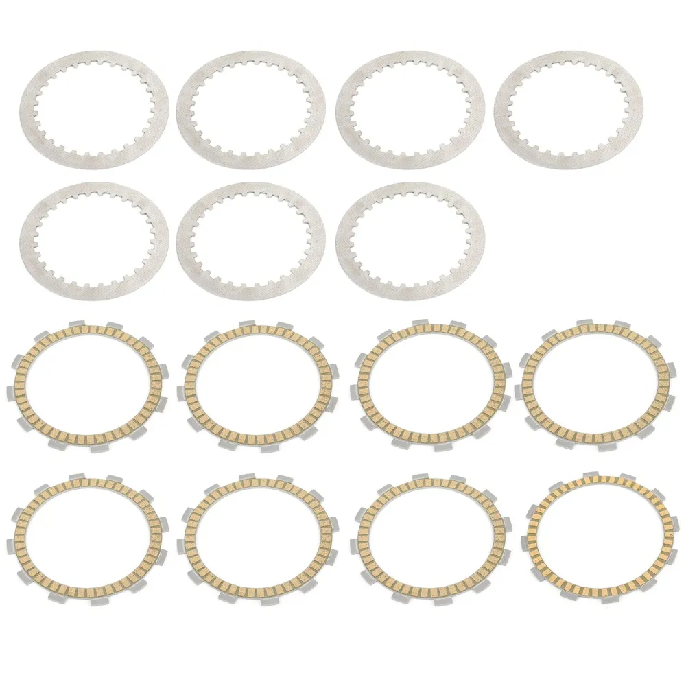 Kit de embreagem de ço & Discos de fricção para Suzuki GSX 600 750 F GSF650 Bandit 98-06 Genérico