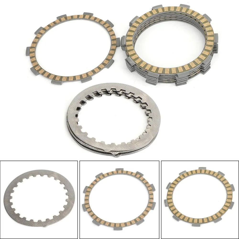 Kit de embreagem de ço & Discos de fricção para Yamaha DT SDR TDR TZR 125 200 1988-2007 Genérico