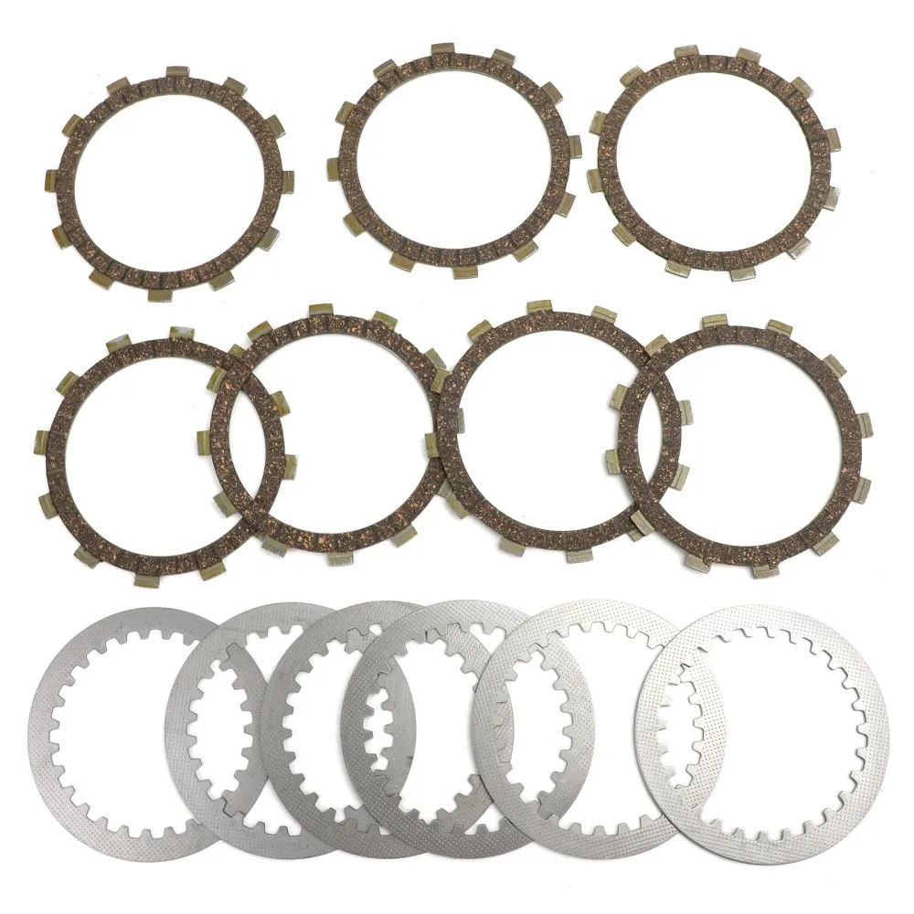 Kit de embreagem de ço Yamaha IT425G IT425 1980 YZ400 1976-1979 & Placas de fricção