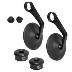 Kit Espelhos Retrovisores Bar End "Rocker" com Adaptadores para Guerrilla 450 / Himalayan 450
